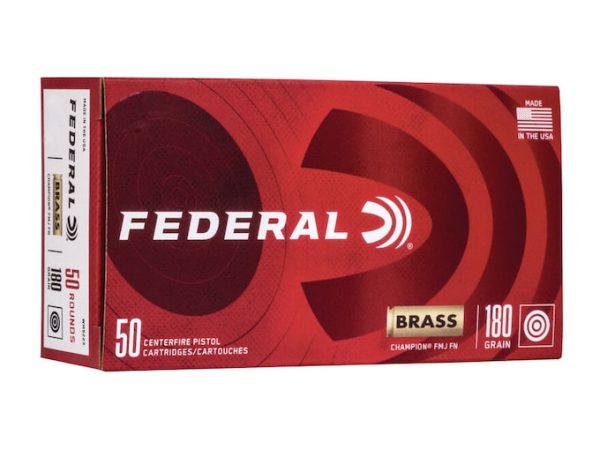 Federal Champion Ammunition 10mm Auto 180 Grain Full Metal Jacket