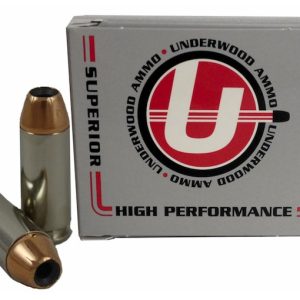 Underwood Ammunition 10mm Auto 150 Grain Jacketed Hollow Point Box of 20