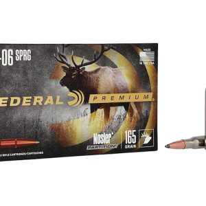Federal Premium Ammunition 300 Winchester Magnum 180 Grain Nosler Partition Box of 20